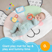 Fisher-Price Baby Tummy Time Toy, Puppy Perfection Giant Play
