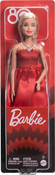 Barbie Mattel 80th Anniversary Ruby-Red Celebration Blonde Fashion Doll
