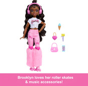 Dream Besties Barbie Brooklyn Roller Skating Fashion Doll