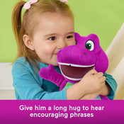 Fisher-Price Barney's World Heart Glow Barney Plush Toy