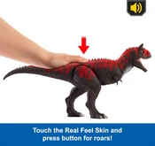 Jurassic World Roarin Real Feel Carnotaurus Dinosaur