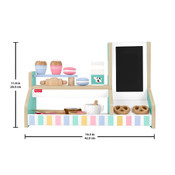 Fisher-Price Wood Pretend Play Coffee Shop & Toy Register