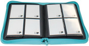 Ultra Pro Vivid 4-Pocket Zippered Pro-Binder - Light Blue