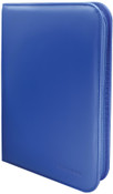 Ultra Pro Vivid 4-Pocket Zippered Pro-Binder - Blue