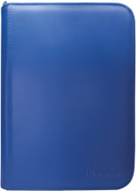 Ultra Pro Vivid 4-Pocket Zippered Pro-Binder - Blue