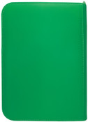 Ultra Pro Vivid 4-Pocket Zippered Pro-Binder - Green