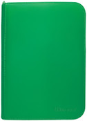 Ultra Pro Vivid 4-Pocket Zippered Pro-Binder - Green