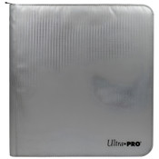 Ultra Pro Binder 12 pocket Zippered - Silver