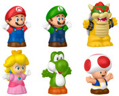 Fisher-Price Little People My Mario Figure 6-Pack