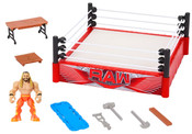 WWE Knuckle Crunchers Rebound Ring & Action Figure