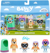 Bluey - Here Come the Grannies Figures 4 Pack