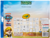 Crayola Paw Patrol Colour & Sticker Activity Set with Markers
