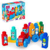 MEGA BLOKS First Builders Build & Match Animal Tractor (30 Pieces)