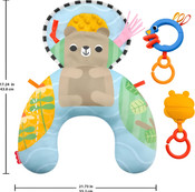 Fisher-Price Baby Toy Sensory Adventures Tummy Wedge Newborn Support