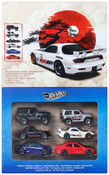 Hot Wheels Japanese 6-Car Box Set