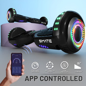 Hoverx Light-Up Hoverboard - Black