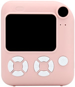 Instant Print Camera with Selfie Mode - Pink