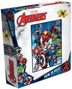Marvel Avengers Figure 3D Jigsaw Puzzle 200pc