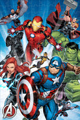 Marvel Avengers Figure 3D Jigsaw Puzzle 200pc