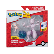 Pokemon Battle Figure Set - Mew and Mewtwo