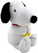 Snoopy with Woodstock Cuteeze Collectible Plush