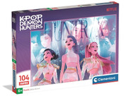 Clementoni - Super K-Pop Demon Hunters Huntrix 104pc Jigsaw Puzzle