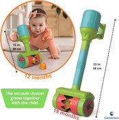 Clementoni Soft - Clemmy Vacuum Cleaner