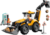 LEGO City Yellow Backhoe Loader 60480