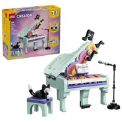 LEGO Creator 3-in-1 Music Decor Piano with Cat 31392