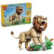 LEGO Creator 3-in-1 Wild Animals: Majestic Lion 31386