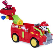 Paw Patrol The Dino Movie - Marshall Dino Vehicle with Dinosaur Figure