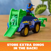 Paw Patrol The Dino Movie - Dino Vehicle Chase with Dinosaur Figure