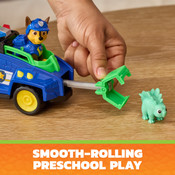 Paw Patrol The Dino Movie - Dino Vehicle Chase with Dinosaur Figure