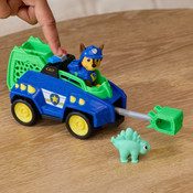 Paw Patrol The Dino Movie - Dino Vehicle Chase with Dinosaur Figure