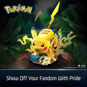 Pokemon 4D Build Pikachu 3D Model Kit Puzzle 201pc