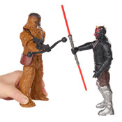 Star Wars Actionverse Deluxe Saga Darth Maul or Chewbacca Action Figure