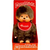 Monchhichi - Classic Boy Red Plush Doll