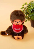 Monchhichi - Super Soft Boy Red Plush Doll