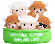 Emotional Support Pals - Highland Cows Plush