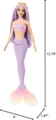 Barbie Mermaid Doll with Pink & Lilac Fantasy Hair HRR06