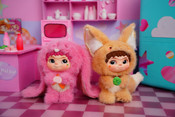 Wakuku Bunny & Fox Mischief Diary Series Figures 
