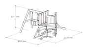Adventure Explorer Wooden Slide