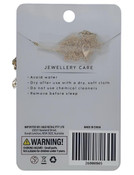 Lola Luxe - Gold Fish Tail Necklace