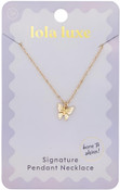 Lola Luxe - Gold Butterfly Necklace