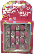 Funfetti Press-On Nails - Pink Petal