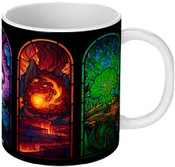 Magic The Gathering - Stained Glass Mug