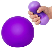 Textured Squish Ball - Purple 