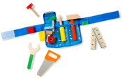Melissa & Doug - Deluxe Wooden Tool Belt Set
