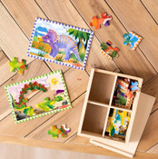 Melissa & Doug - Dinosaurs Puzzles in a Box