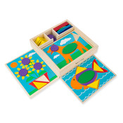 Melissa & Doug - Beginner Pattern Blocks